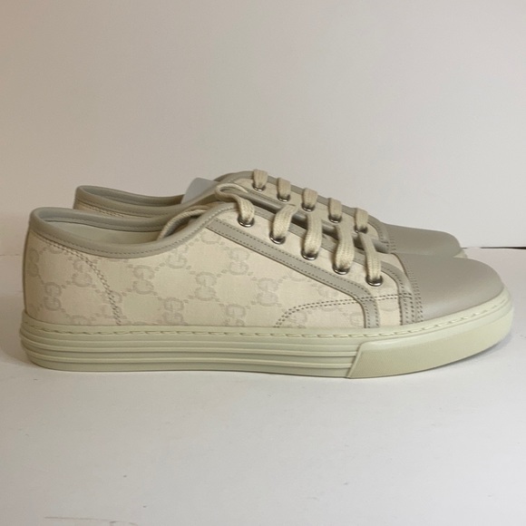 COPY - GUCCI GG Bianco sneaker men’s 6 1/2 - Picture 1 of 7